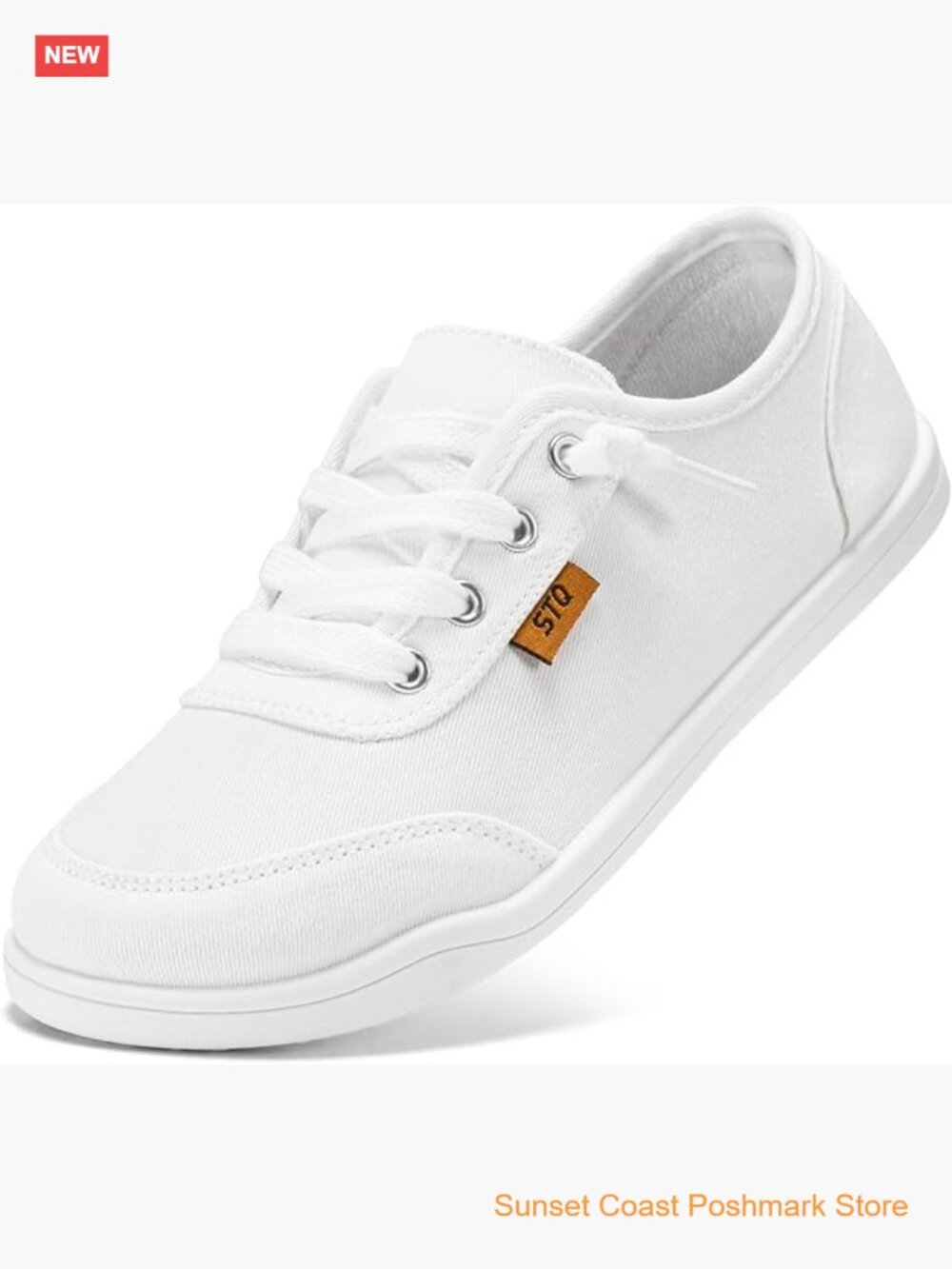 Slip On Canvas Sneakers with Orthopedic Insole Plantar Fasciitis Shoes